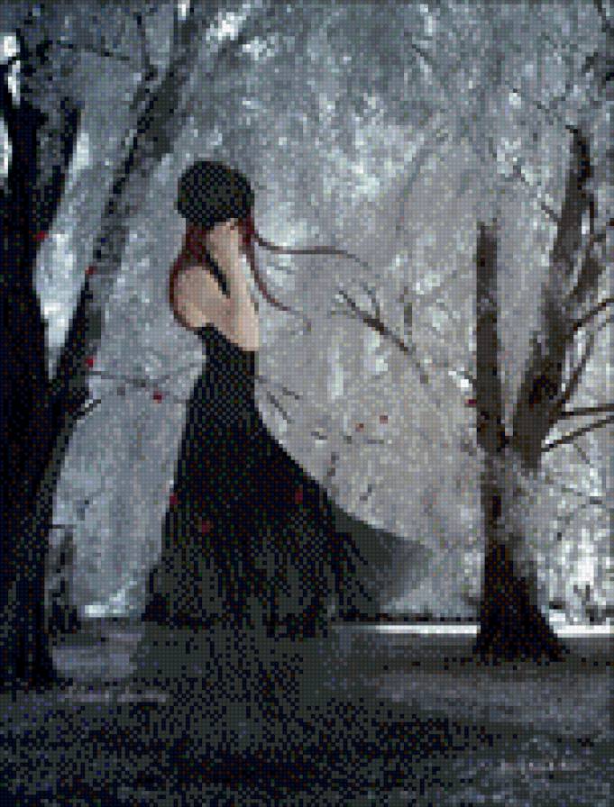 дева в лесу - предпросмотр