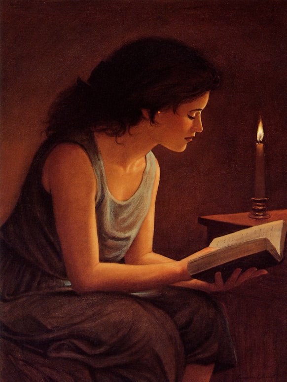 Свеча - свеча, девушка - оригинал