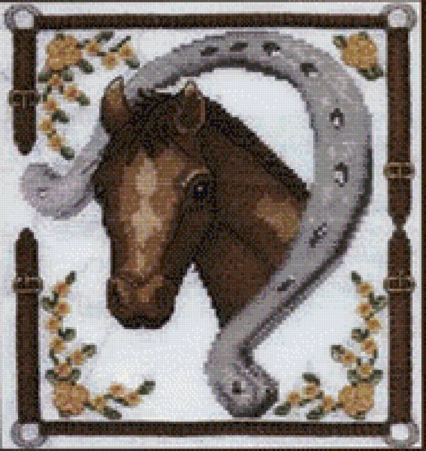 на удачу - лошади, конь - предпросмотр