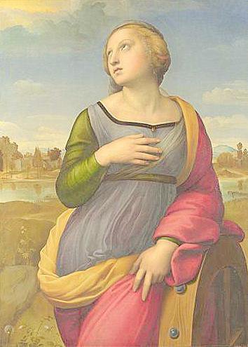 Женский образ (Рафаэль) - женщина, религия, дама, люди, живопись - оригинал