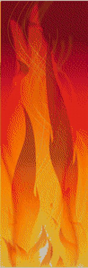 Стихии: огонь - полиптих - предпросмотр