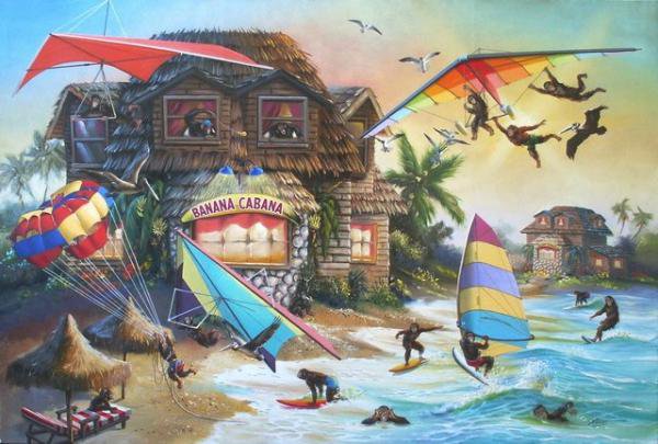 Иллюзия - картина, искусство, иллюзия, живопись - оригинал