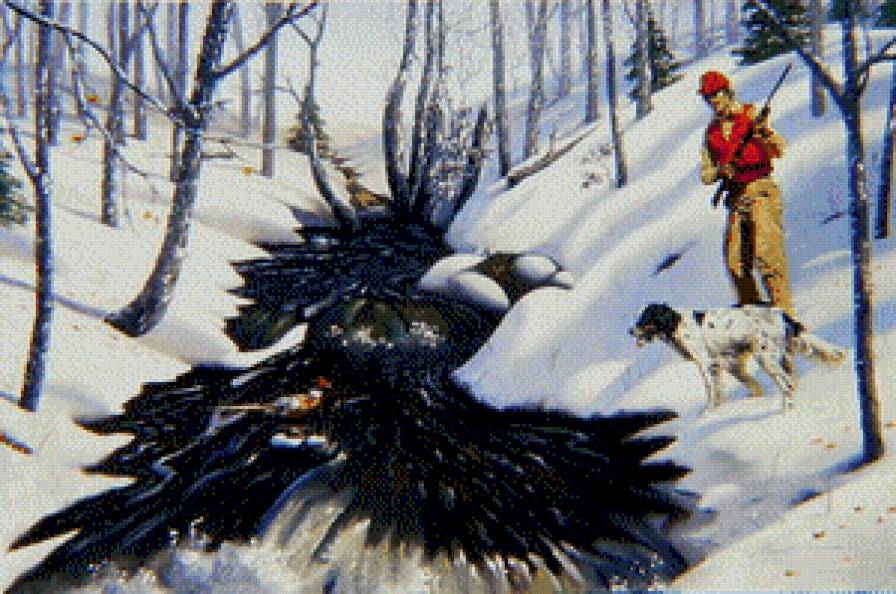 Иллюзия - искусство, природа, живопись, картина, иллюзия - предпросмотр