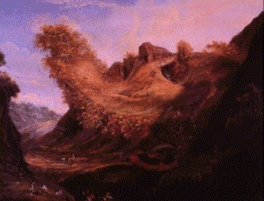 Иллюзия - природа, искусство, иллюзия, живопись, картина - предпросмотр