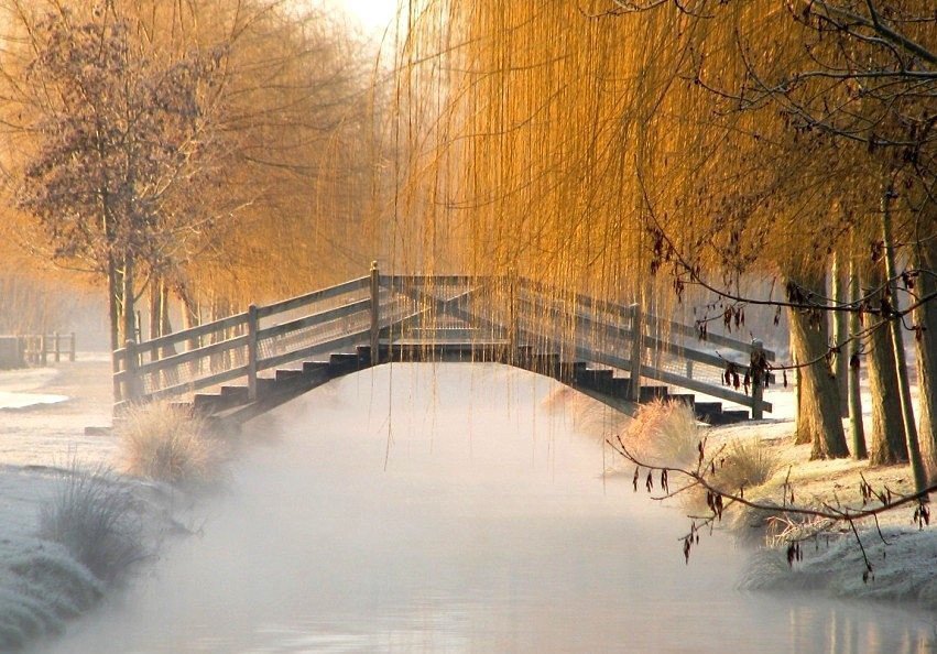 франция эргфей-сюр-мэн - природа города мосты - оригинал