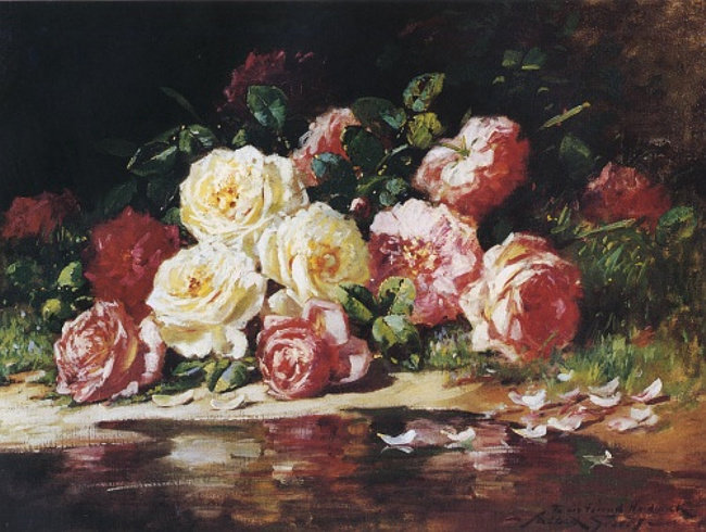 Abbot Fuller Graves - cwety, ziwopis - оригинал