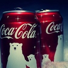 Схема вышивки «Сoca-Cola»