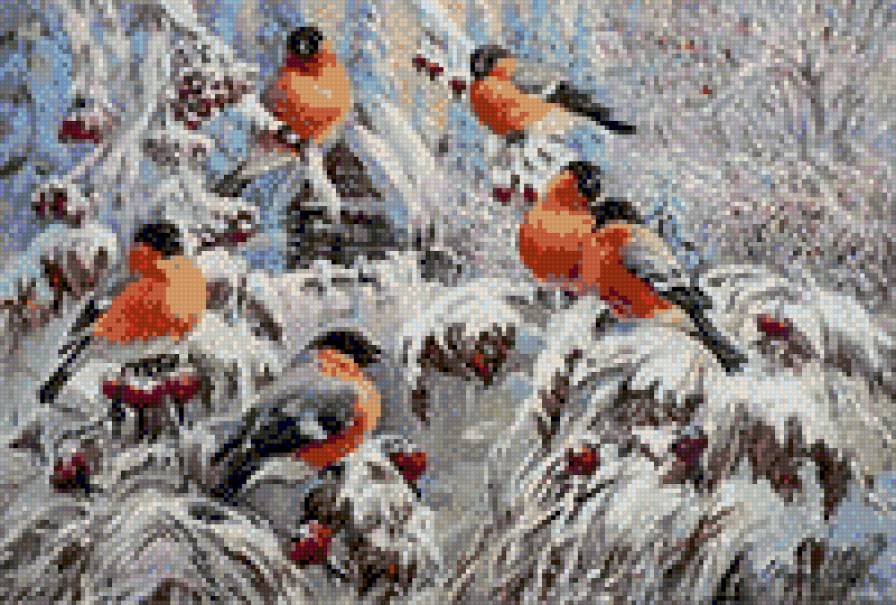снегири - снегири - предпросмотр
