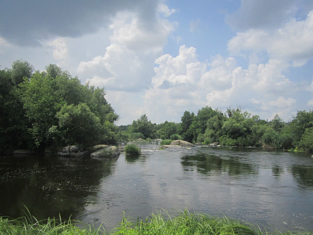 пейзаж - река природа - оригинал