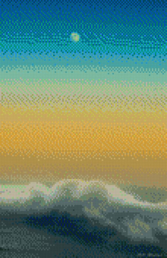 Прилив - пляж, море, волна, прилив - предпросмотр