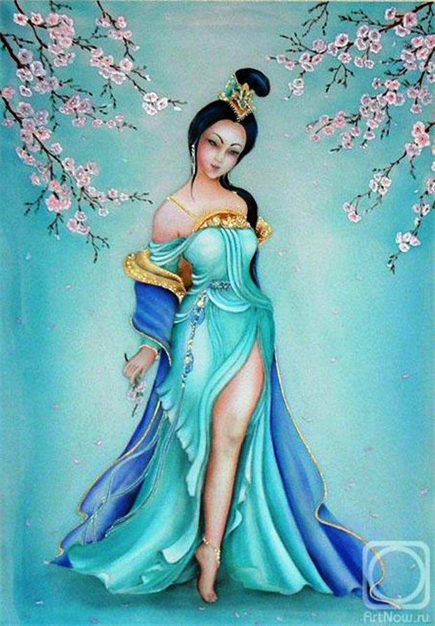 Китаянка - красавица, восток, азия, девушка - оригинал