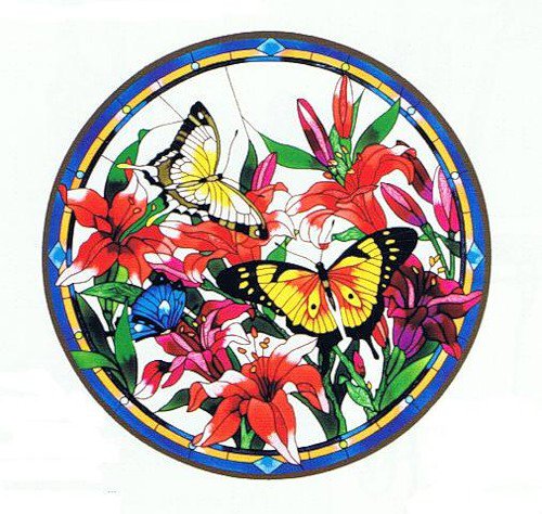 Бабочки на цветах - цветы, бабочки - оригинал