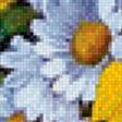 Предпросмотр схемы вышивки «Ромашки и подсолнухи» (№516270)