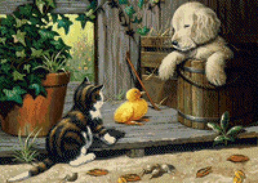 Киса - животные, коты, собаки - предпросмотр