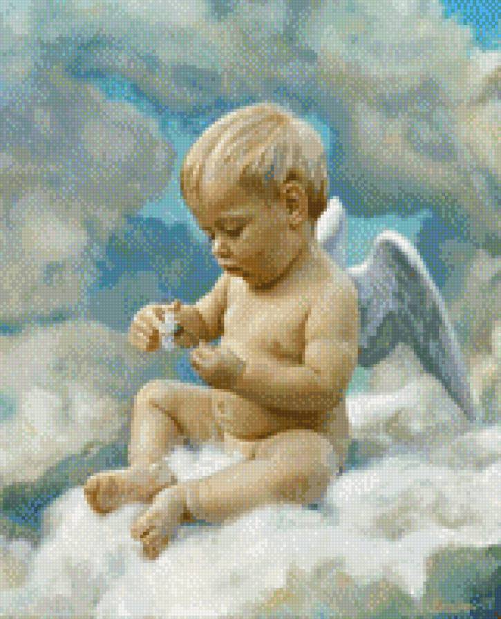 Ангелочек - дети, ангел - предпросмотр