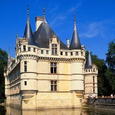 Схема вышивки «замок»