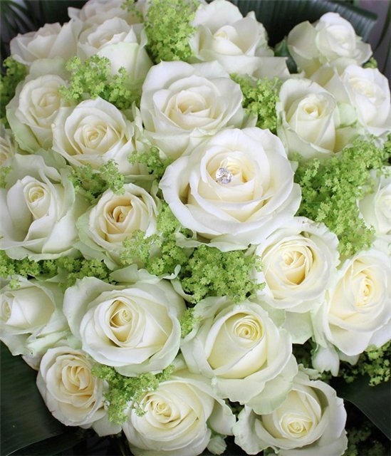 Букет роз - свадьба, розы, букет - оригинал