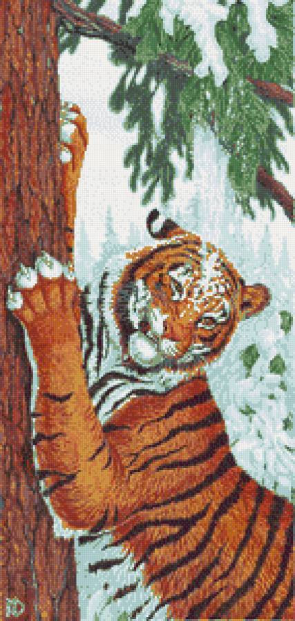 Цап-царап по картине Николая Фомина - животный мир - предпросмотр