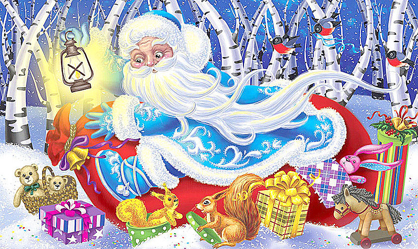 Подарки для детворы - новый год, деткам.детское, подарки, лес, праздники - оригинал