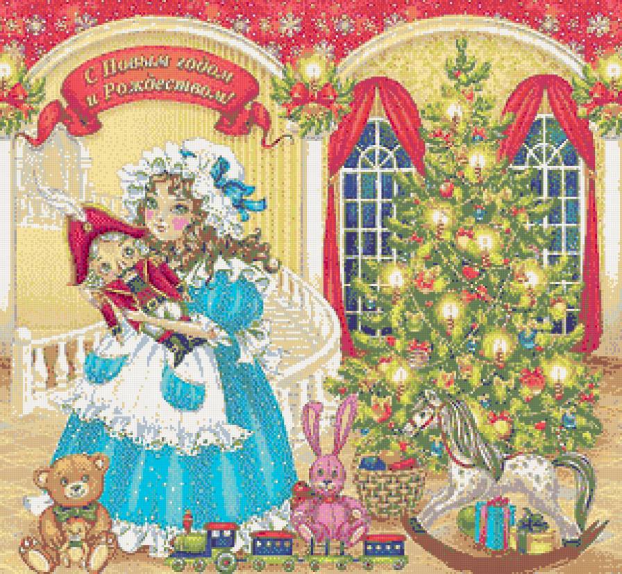 Новогодние праздники - детское, деткам, рождество, праздники, новый год, мультики - предпросмотр