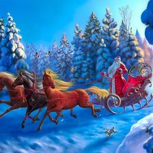 Оригинал схемы вышивки «новый год» (№517445)