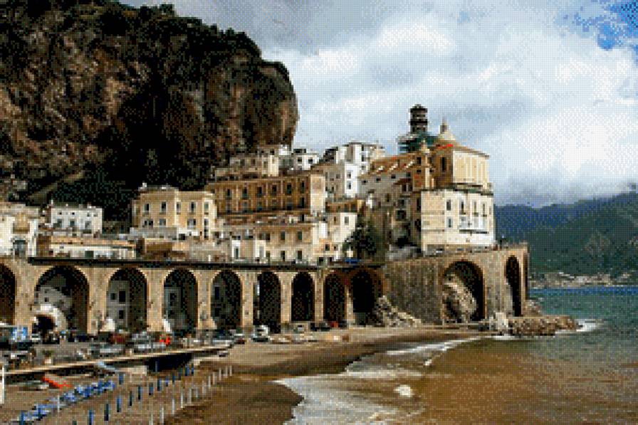 Атрани. Амальфитанское побережье - италия - предпросмотр