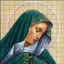 Схема вышивки «Мария»