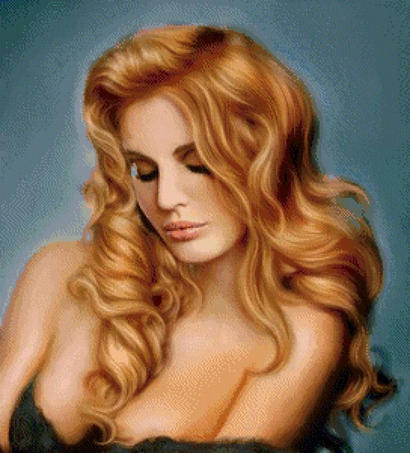 Девушка - женщина, красавица, девушка - предпросмотр