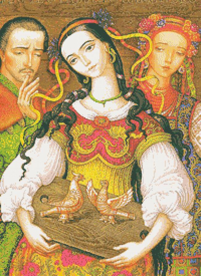 "Українськi казки" (Е.Штанко) - люди, сказки, картины, живопись - предпросмотр