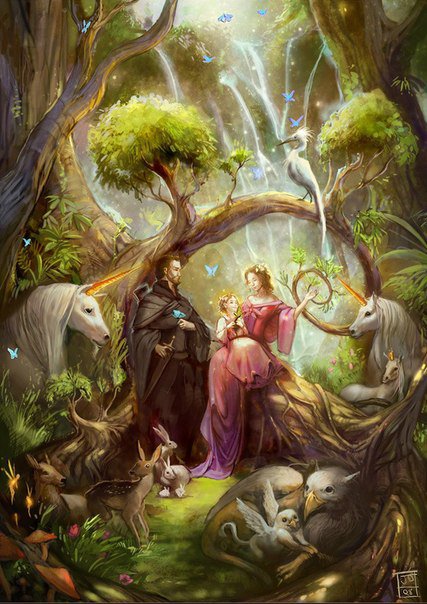 Сказка. - малыши, животные, вымысел - оригинал