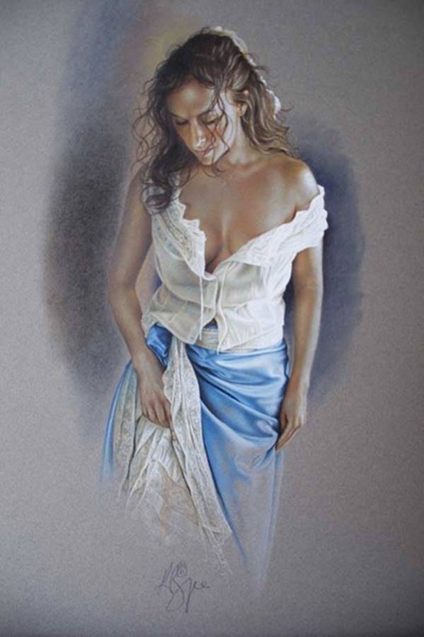 серия "люди" - девушка - оригинал