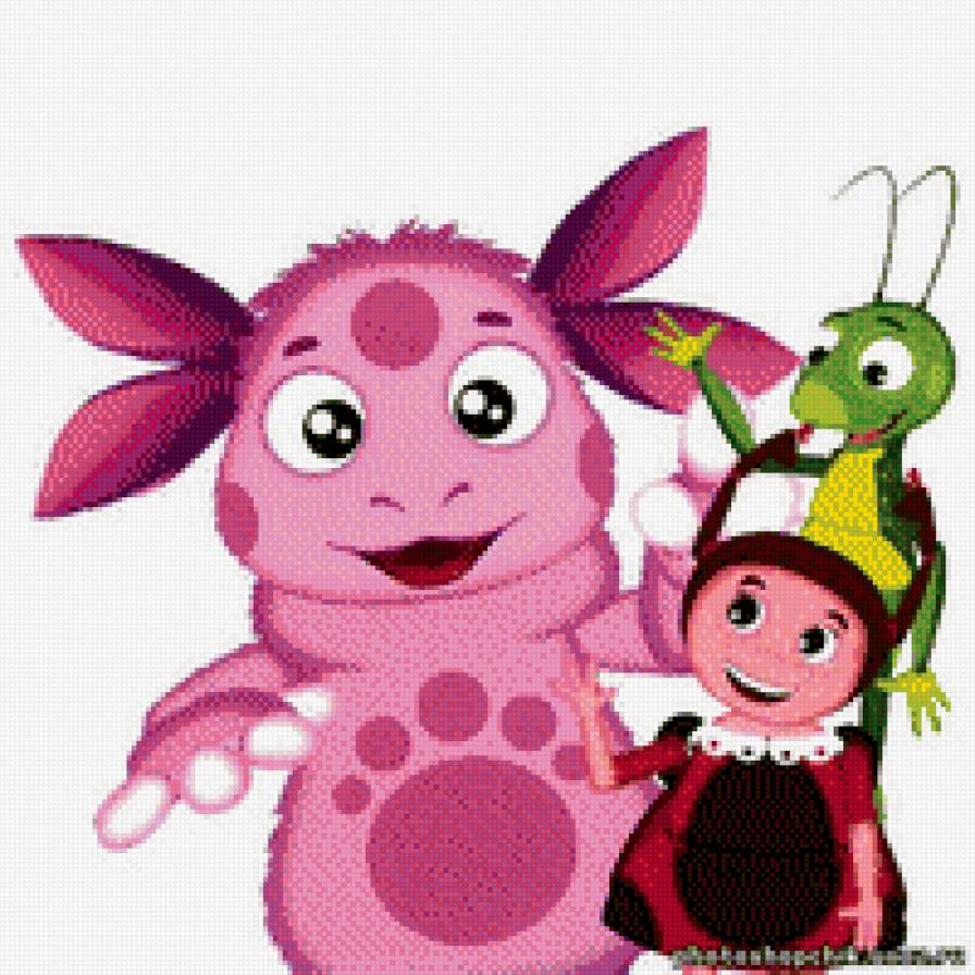 серия "детское" - лунтик, мультики - предпросмотр