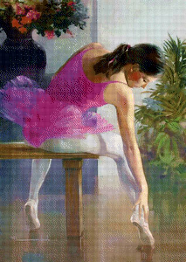 Балерина - девушка - предпросмотр