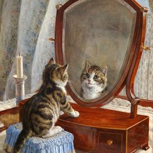 Схема вышивки «Киса»