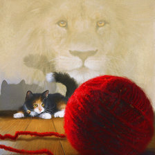 Схема вышивки «Киса»