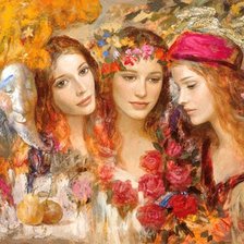 Схема вышивки «Вера,надежда,любовь»