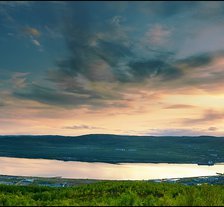 Схема вышивки «кольский залив»