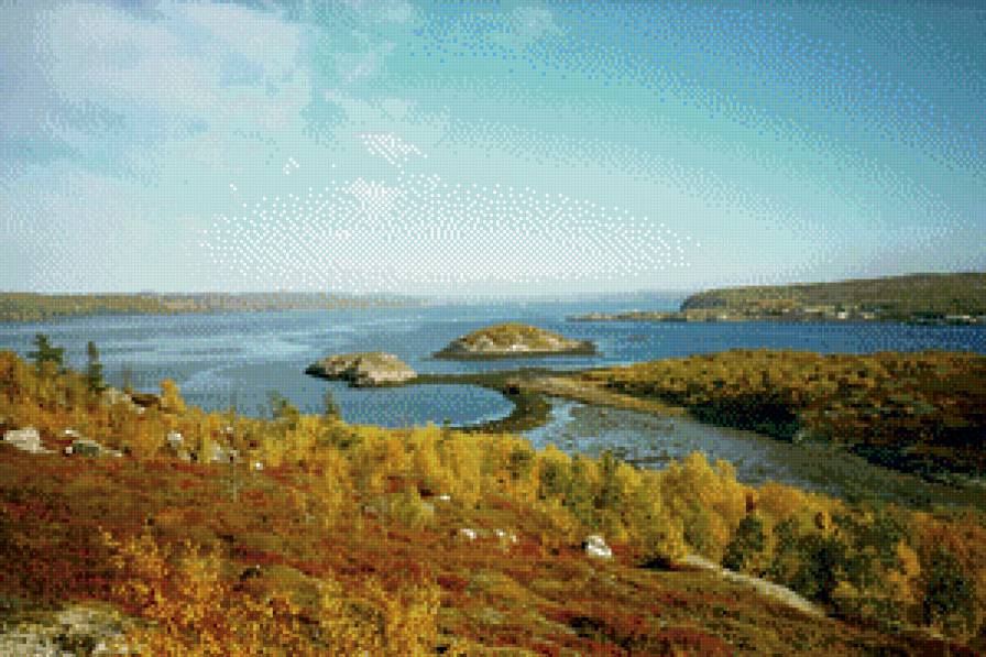 Кольский залив.осень. - природа - предпросмотр