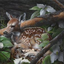 Схема вышивки «Рождение»