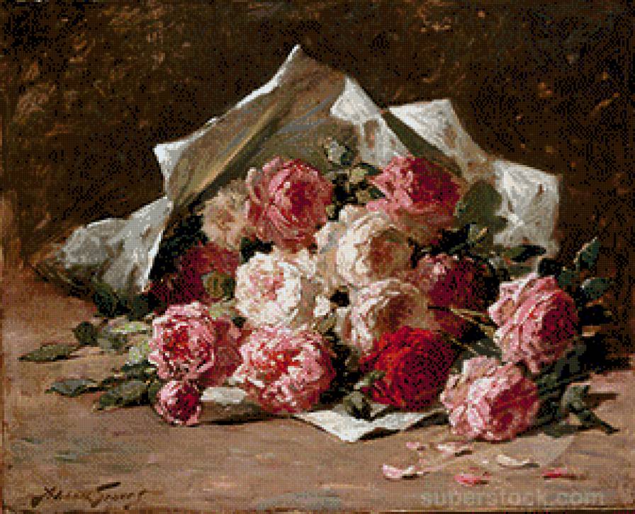 Abbot Fuller Graves - ziwopis, cwety - предпросмотр