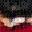 Предпросмотр схемы вышивки «мопс с новогодними украшениями» (№520110)
