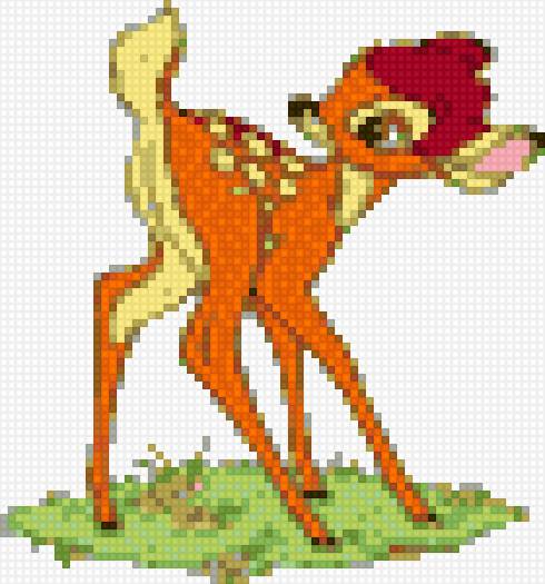 Бемби лёгкая - сказка, дети, бемби, олень, мультик - предпросмотр