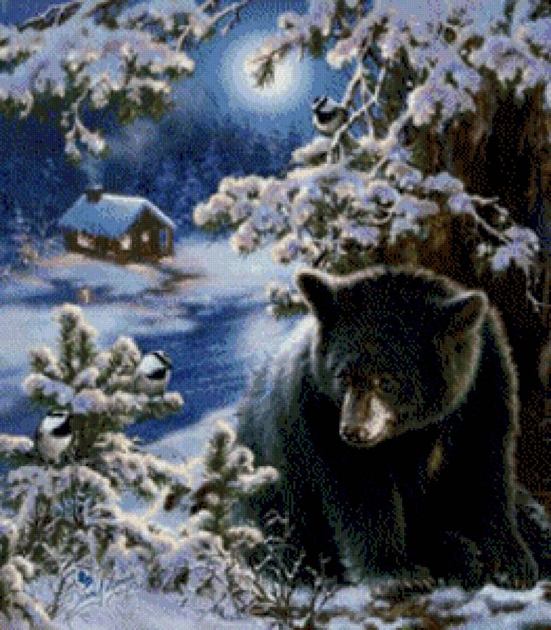 №520667 - времена года, природа, пейзаж, зима - предпросмотр