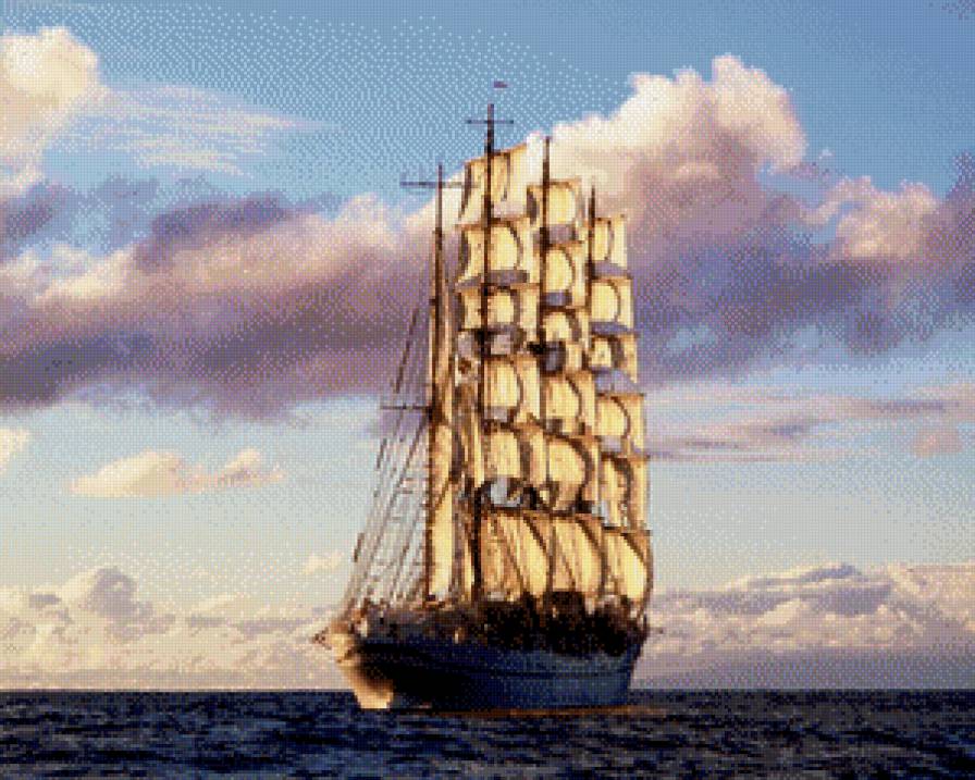 Корабль - морская тематика - предпросмотр