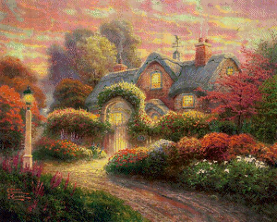 Домик - усадьба, дом - предпросмотр