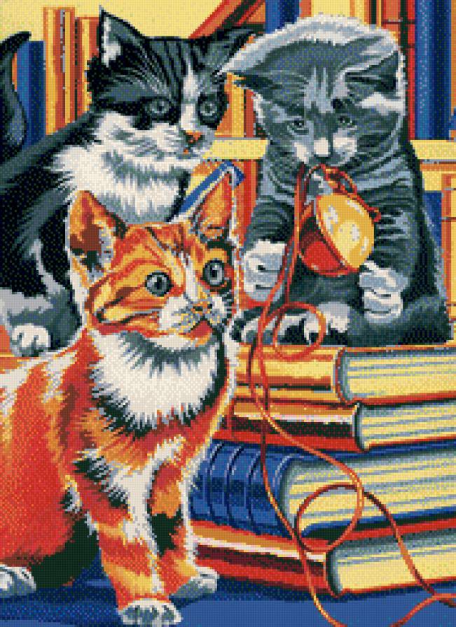 котята - картина - предпросмотр