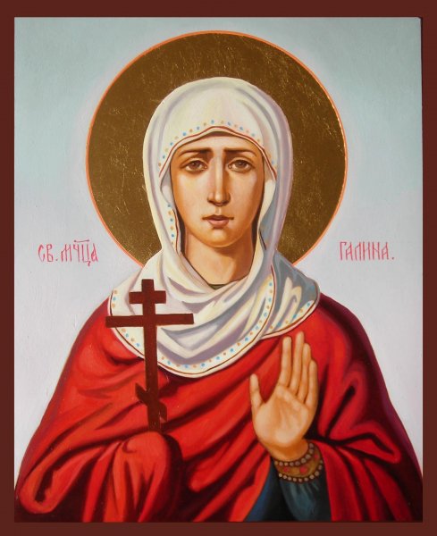 св.галина - иконы - оригинал