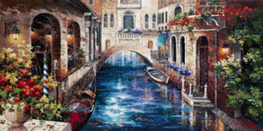 Венецианские каналы. - городской пейзаж, венеция - предпросмотр