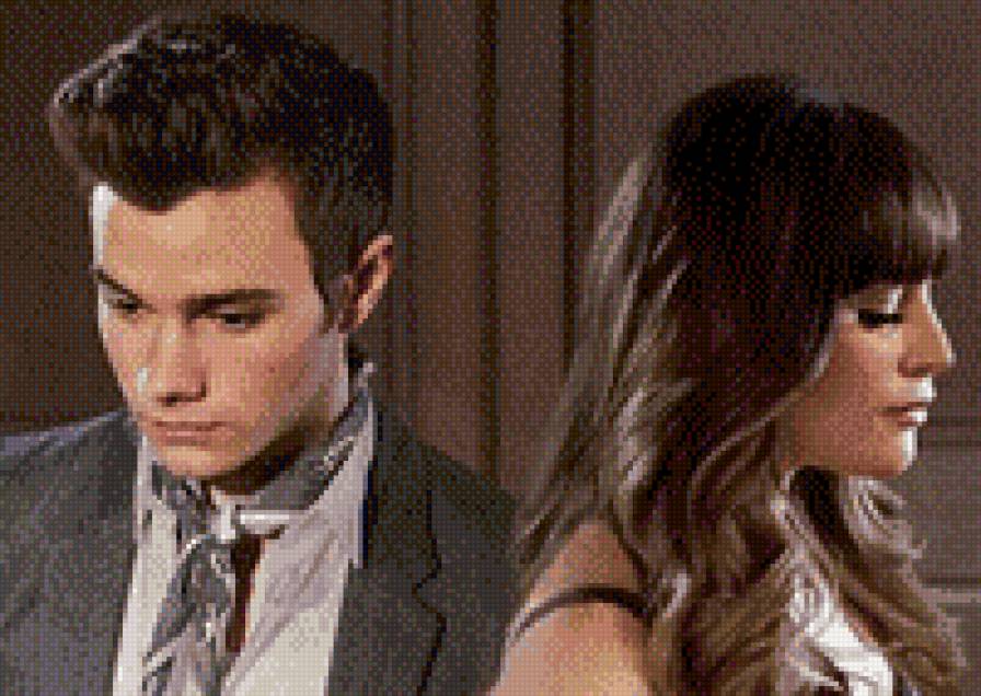 Glee_XammelBerry - рейчел, курт, glee - предпросмотр