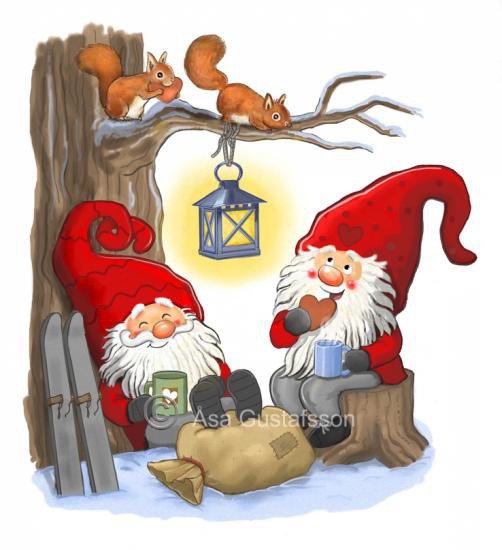 лесовички 1 - новый год, лесовик - оригинал